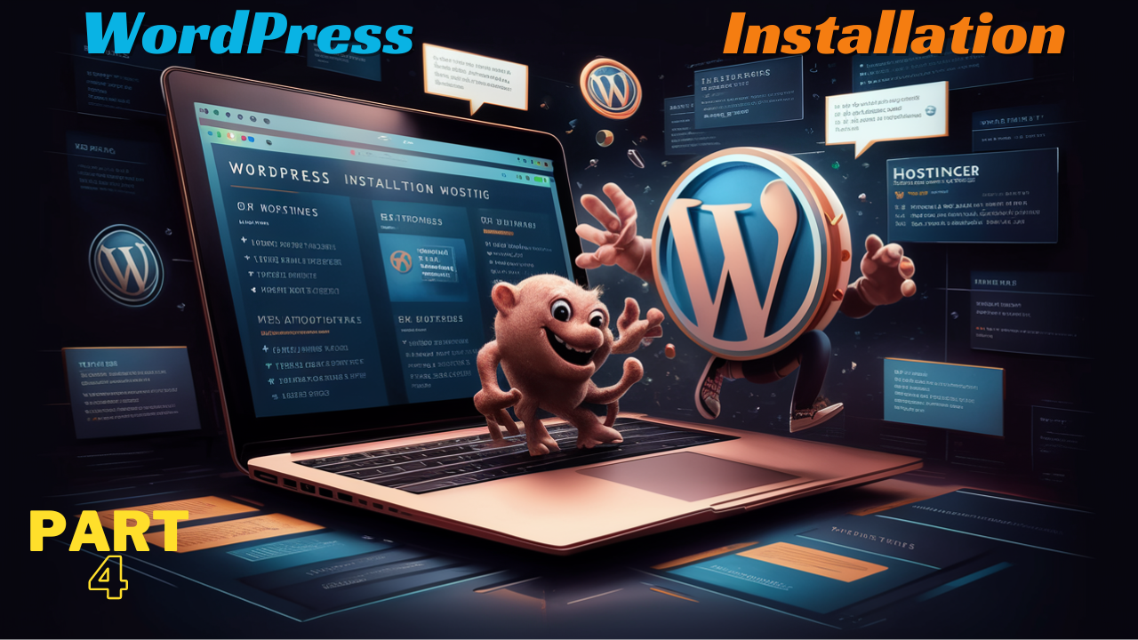 wordpress how to install website on hostinger 