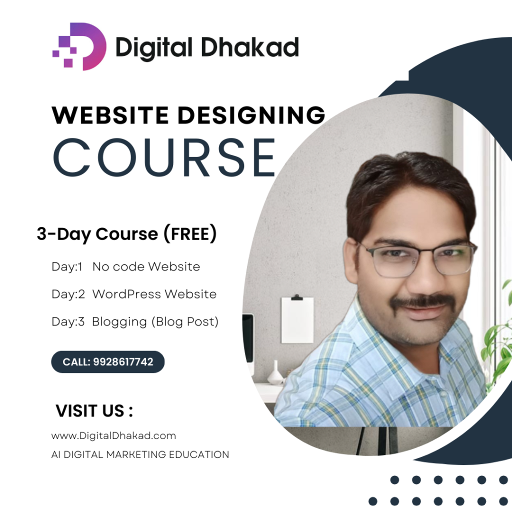 AI digital marketing free online course in kota 